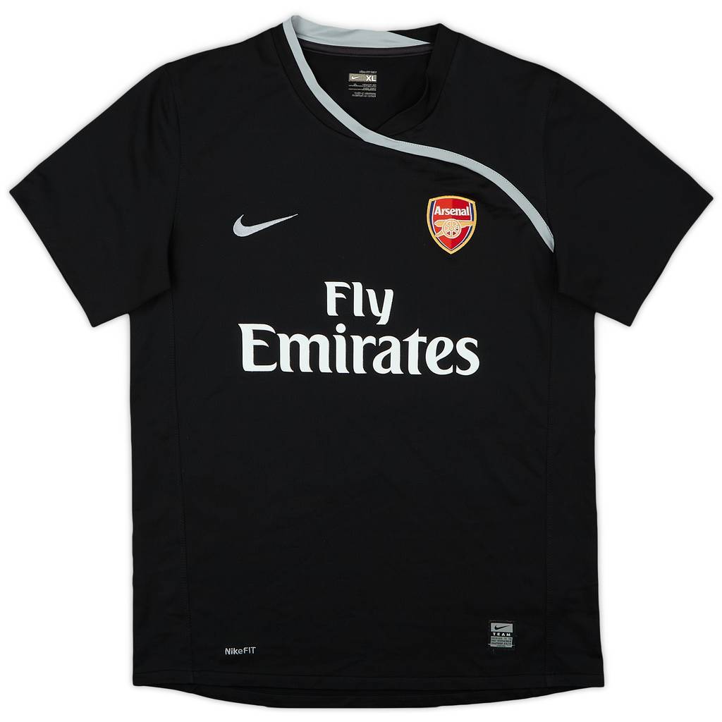 2008-09 Arsenal GK S/S Shirt - 9/10 - (XL.Boys)
