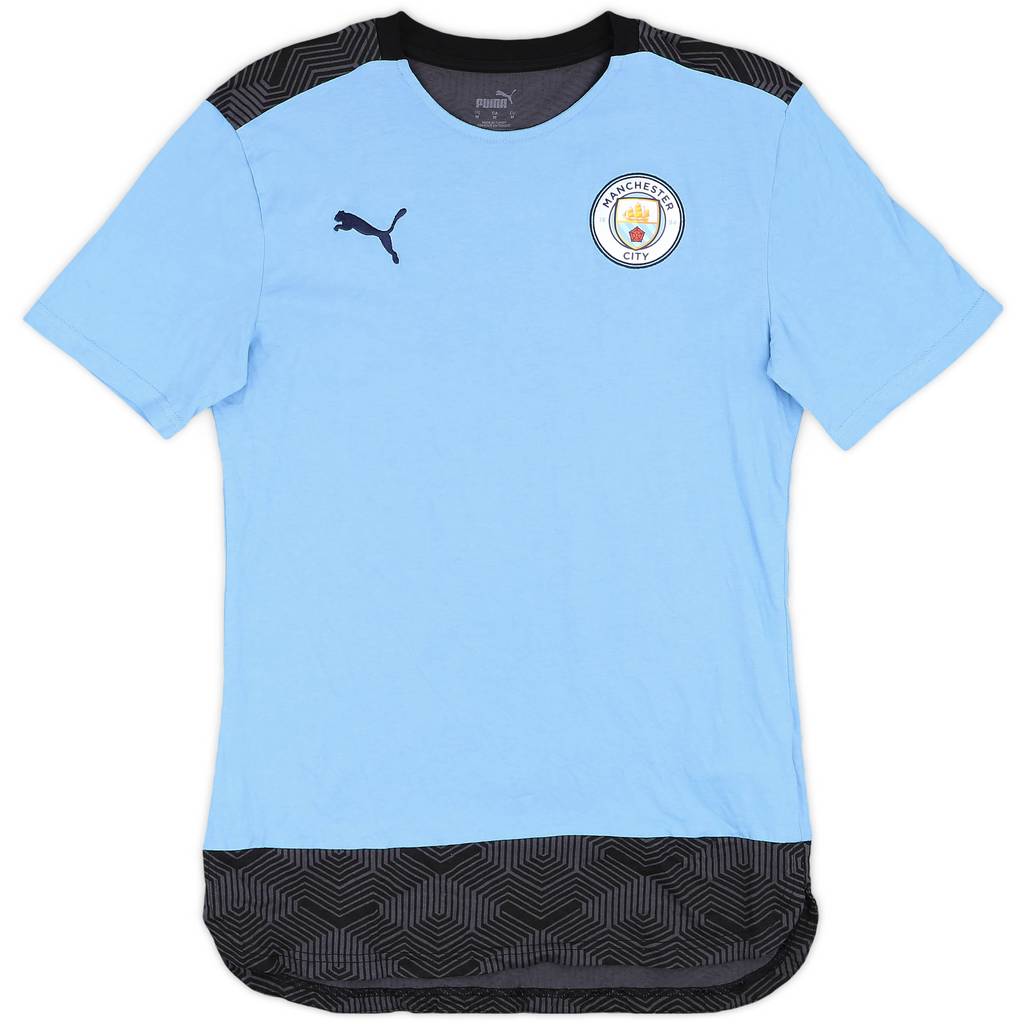 2019-20 Manchester City Puma Training/Leisure Tee - 8/10 - (M)
