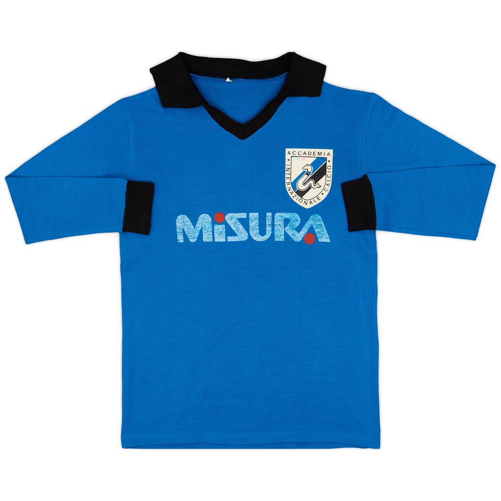 1986-89 Inter Milan Academy Template L/S Shirt - 6/10 - (M)
