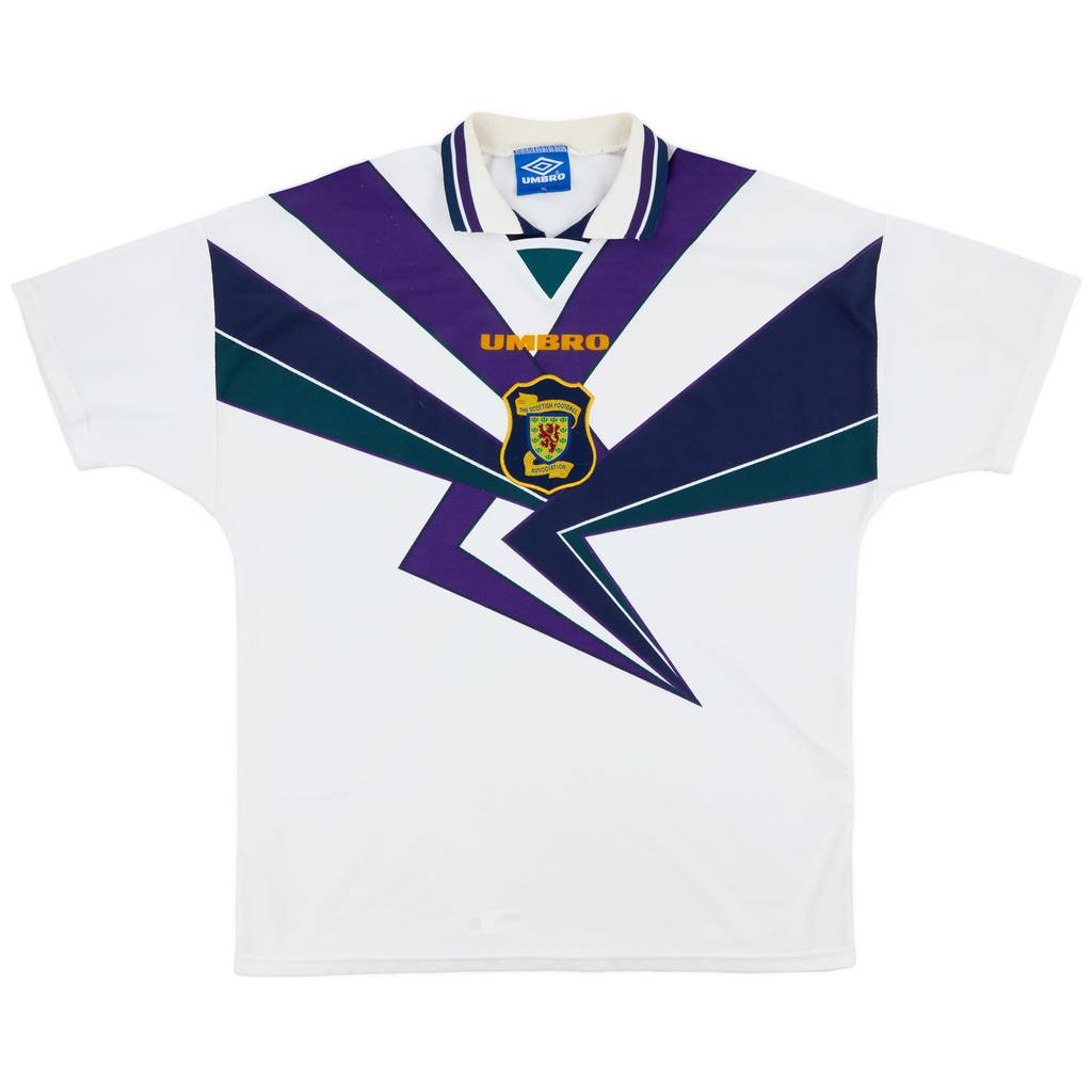 1995-96 Scotland Away Shirt - 8/10 - (XL)