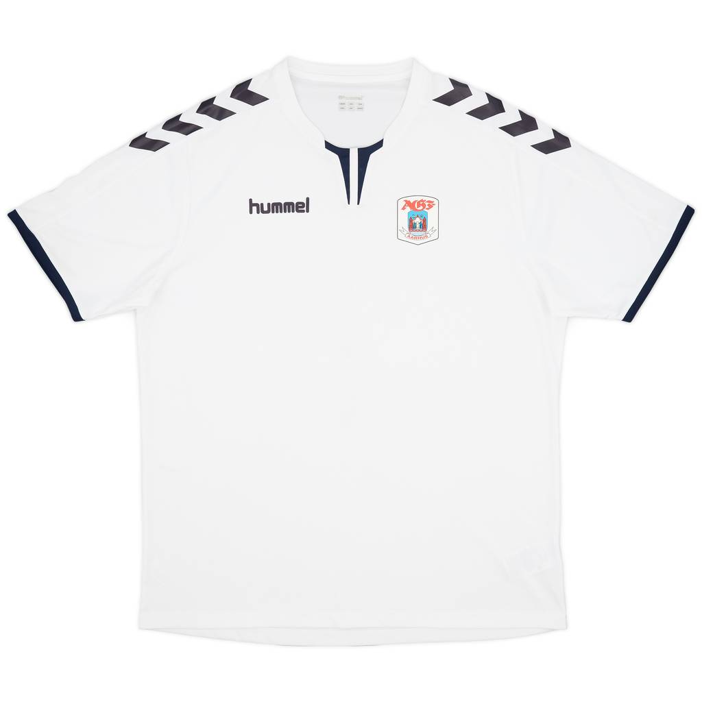 2021-22 AGF Aarhus Hummel Training Shirt - 7/10 - (3XL)