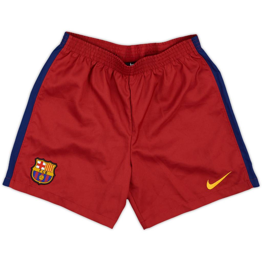 2015-16 Barcelona Home Shorts - 9/10 - (7-8 Years)