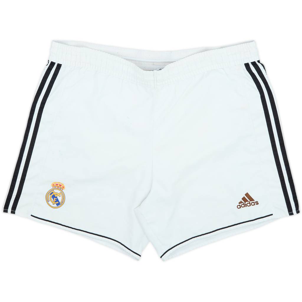 2003-04 Real Madrid Home Shorts - 4/10 - (L)