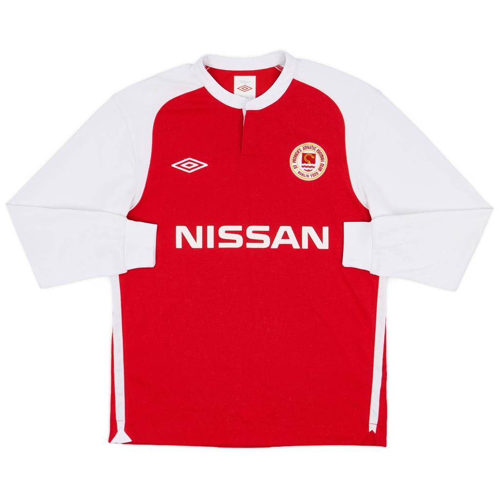 2012 St Patrick's Atheltic Home L/S Shirt - 6/10 - (S)