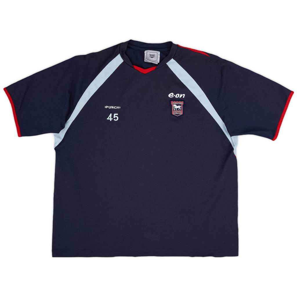 2006-07 Ipswich Town Player Issue Punch Training Shirt #45 - 9/10 - (XL)