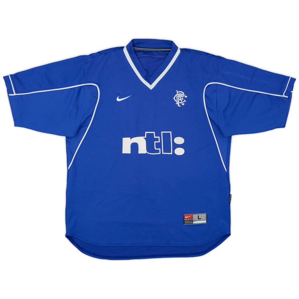 1999-01 Rangers Home Shirt - 5/10 - (L)