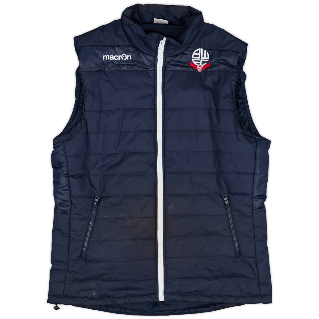 2013-14 Bolton Wanderers Macron Padded Gilet - 4/10 - (XXL)