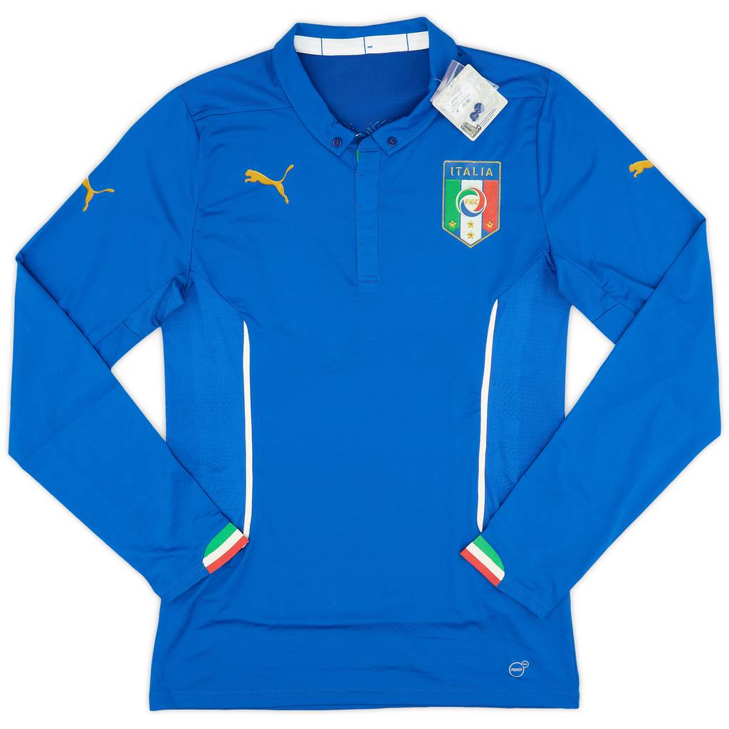 2014-15 Italy Player Issue Away L/S Shirt (XXL)