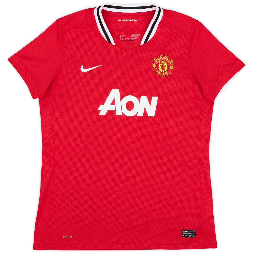 2011-12 Manchester United Home Shirt - 7/10 - (Women's L)
