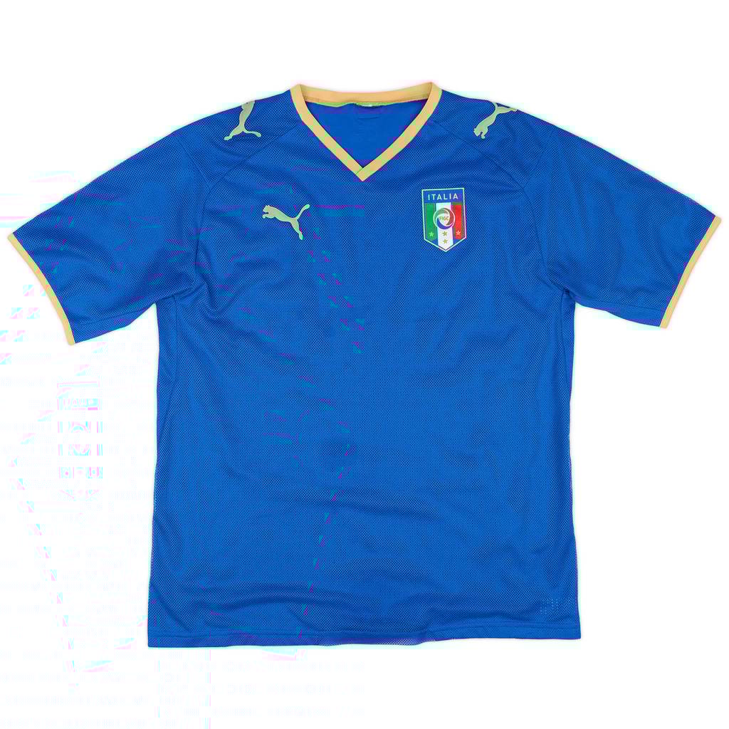 2007-08 Italy Home Shirt - 7/10 - (M)