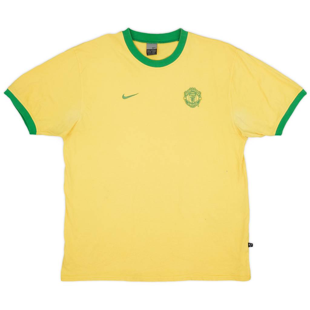 2003-04 Manchester United Nike Fan Leisure T-Shirt - 6/10 - (L)