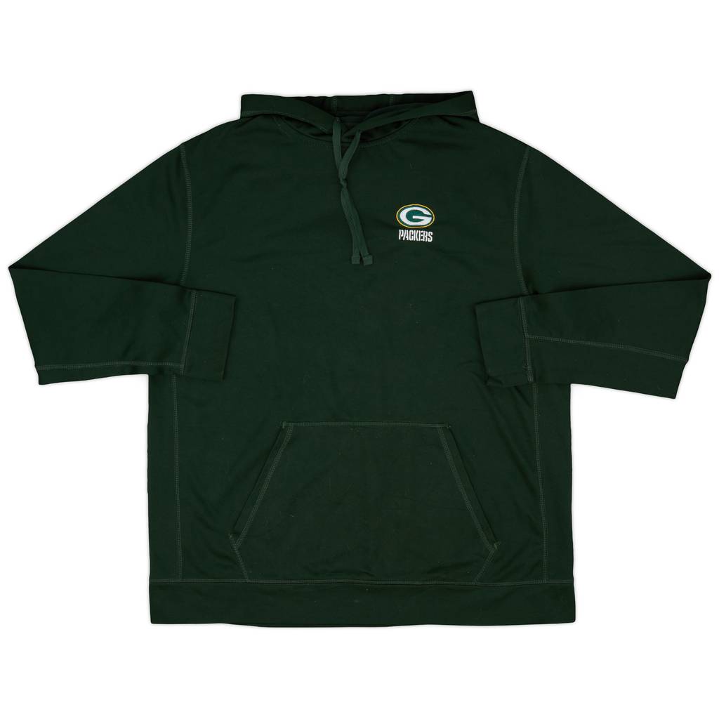 2000s Green Bay Packers Hooded Sweat Top - 8/10 - (XL)
