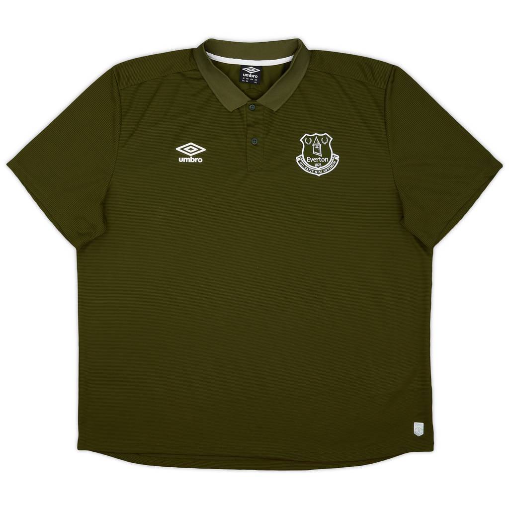 2018-19 Everton Umbro Polo Shirt - 7/10 - (3XL)