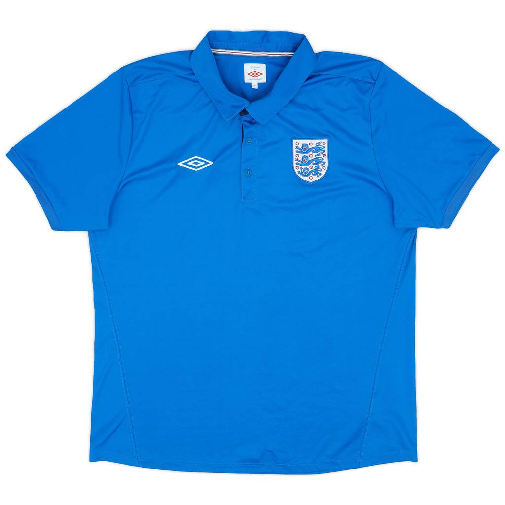 2009-10 England Umbro Polo Shirt - 6/10 - (XL)