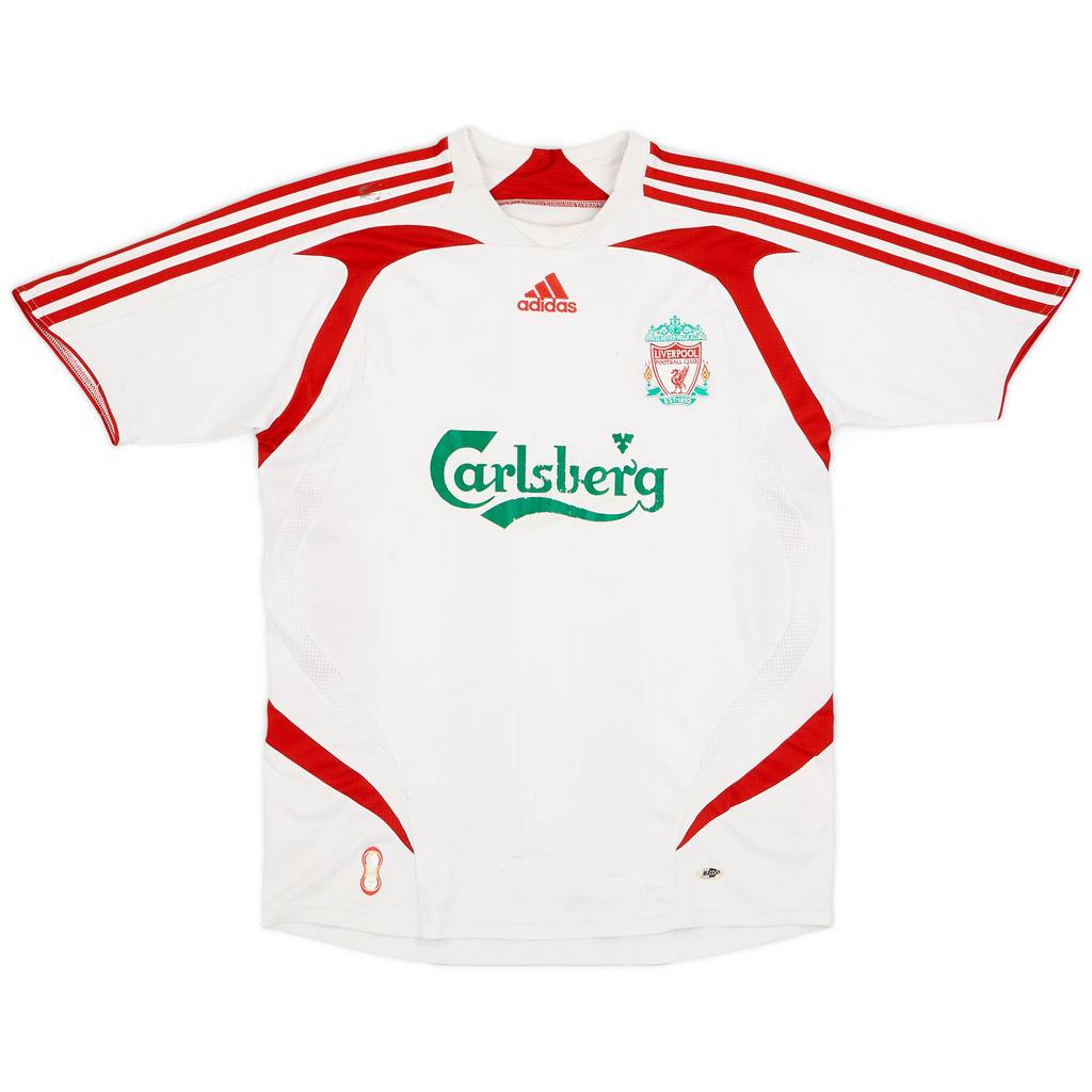 2007-08 Liverpool Away Shirt - 5/10 - (XL.Boys)