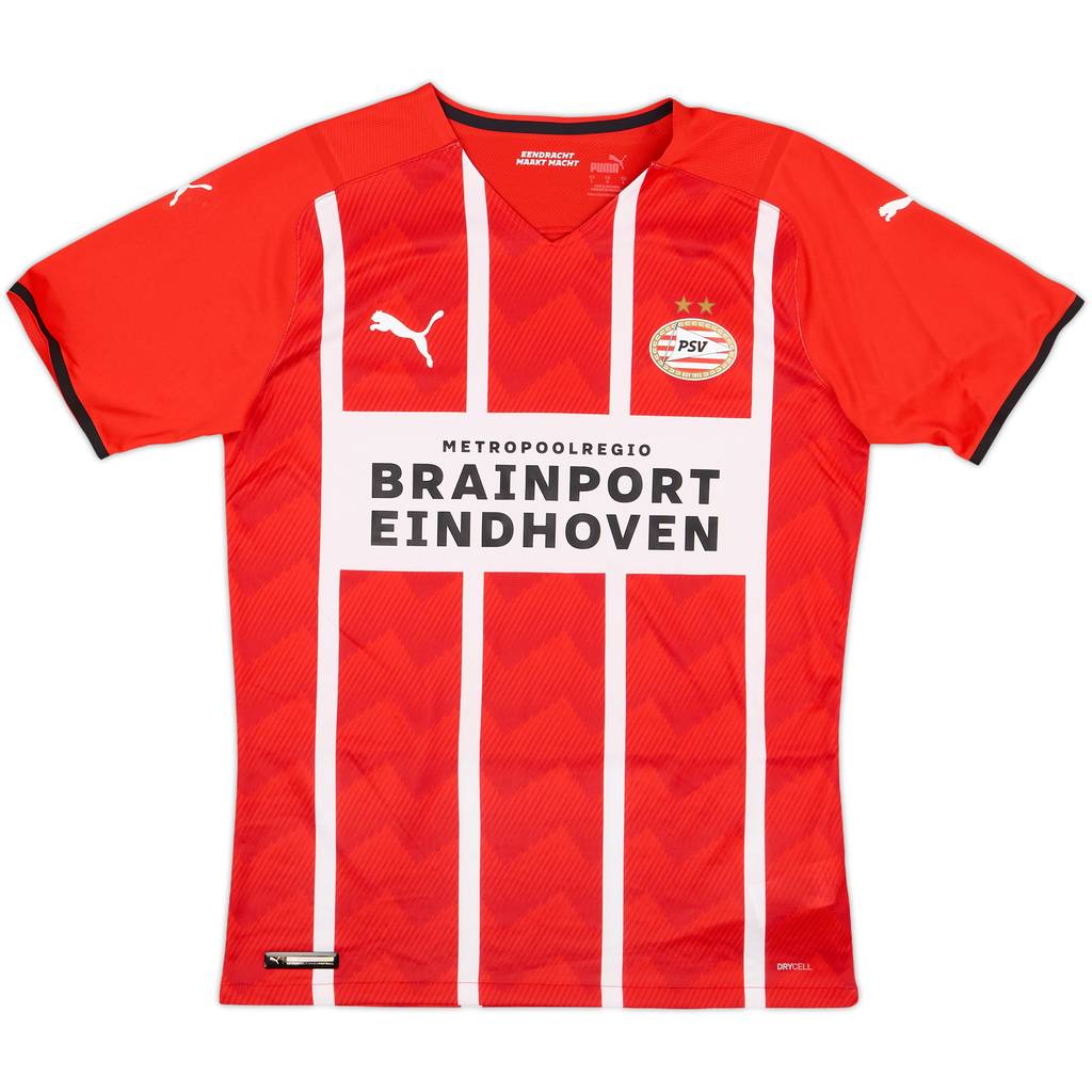 2021-22 PSV Authentic Home Shirt - 7/10 - (L)