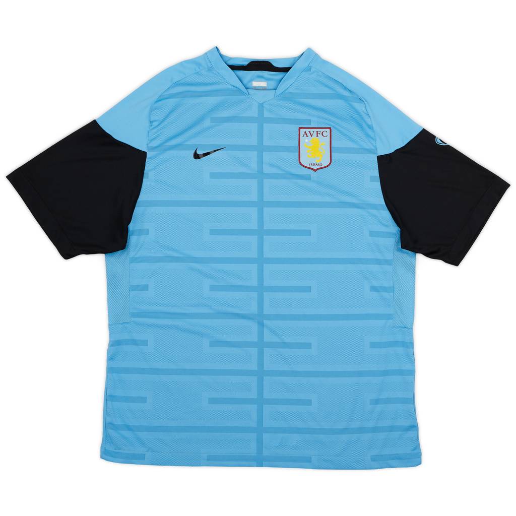 2009-10 Aston Villa Nike Training Shirt - 8/10 - (XL)
