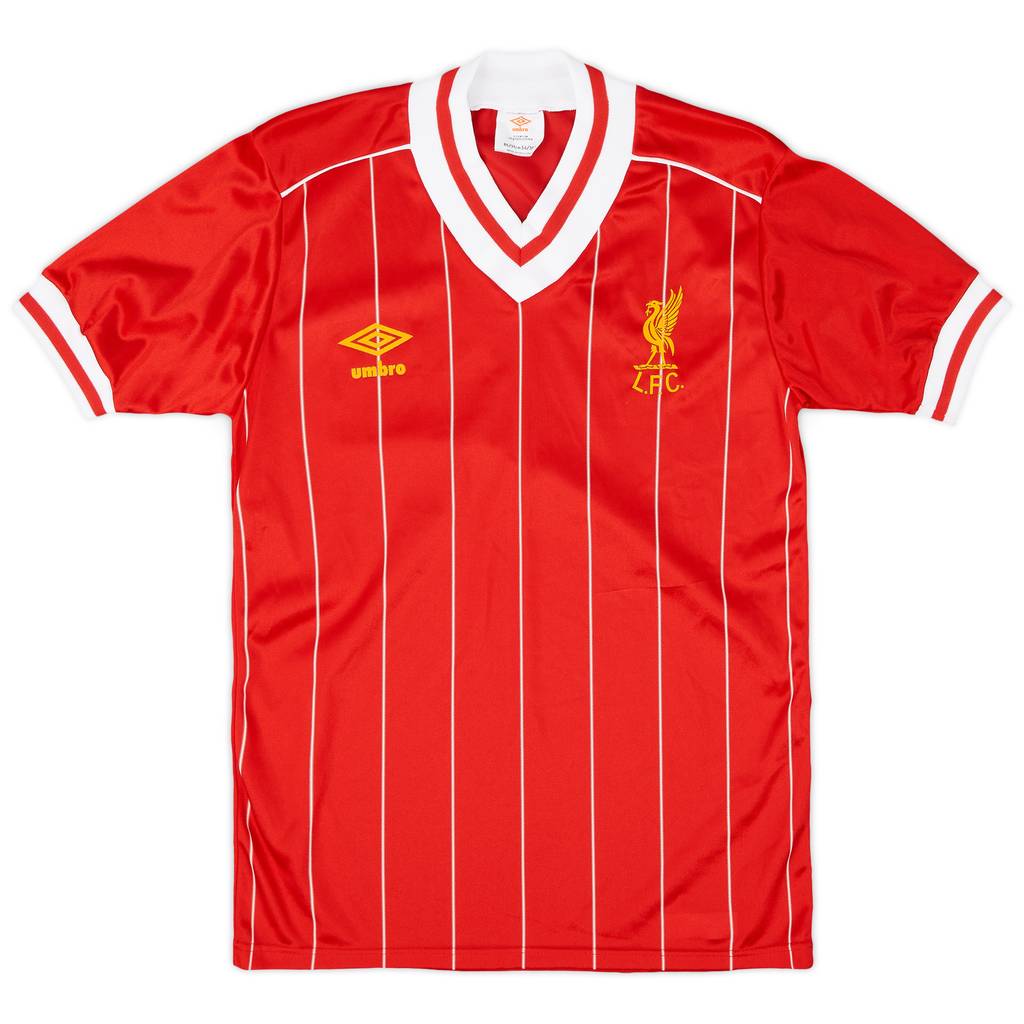 1982-85 Liverpool Home Shirt - 10/10 - (S)