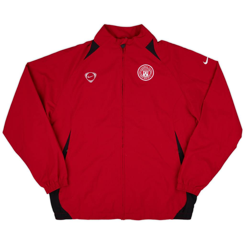 2007-08 Hamilton Academical Nike Track Jacket - 9/10 - (M)