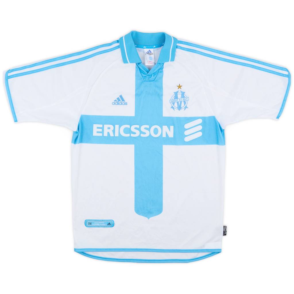 2000-01 Olympique Marseille Home Shirt - 8/10 - (S)