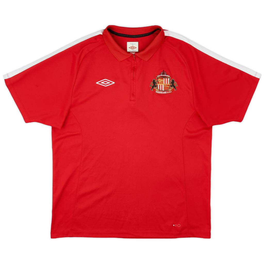 2010-11 Sunderland Umbro 1/4 Zip Training Shirt - 9/10 - (L)