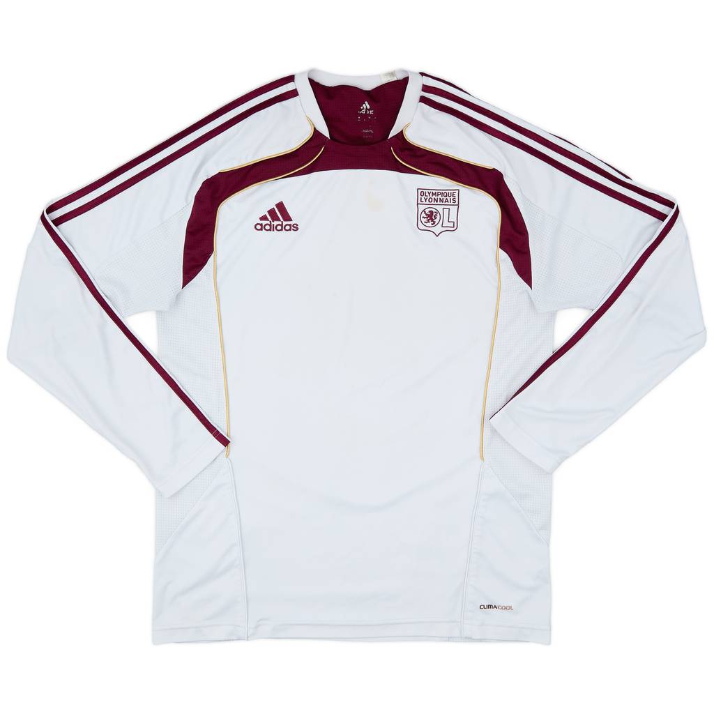 2010-11 Lyon adidas Training L/S Shirt - 6/10 - (L)