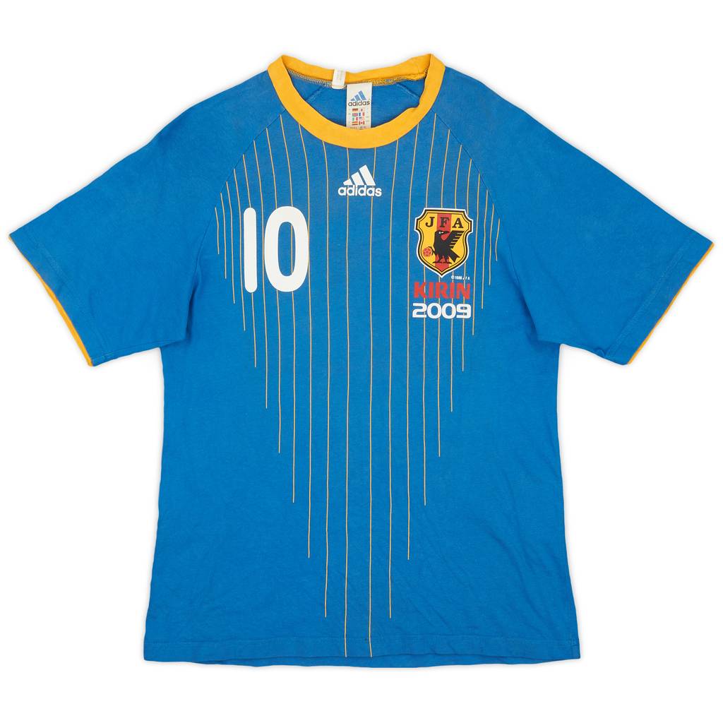 2008-09 Japan adidas Cotton Tee #10 - 6/10 - (S)