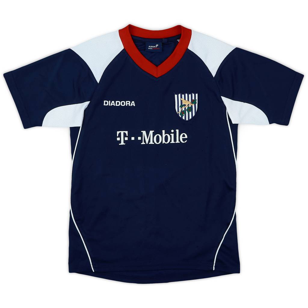 2005-06 West Brom Diadora Training Shirt - 8/10 - (S.Boys)