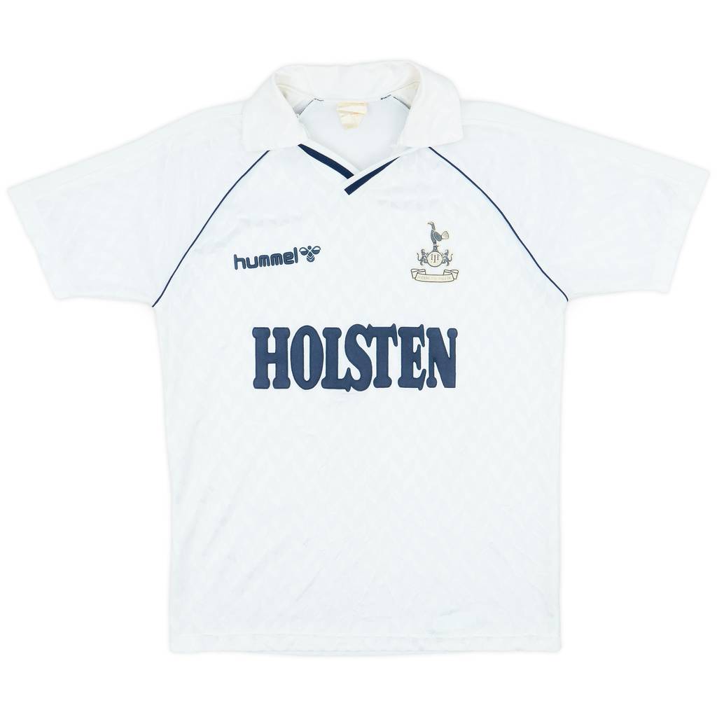 1987-89 Tottenham Home Shirt - 8/10 - (M)