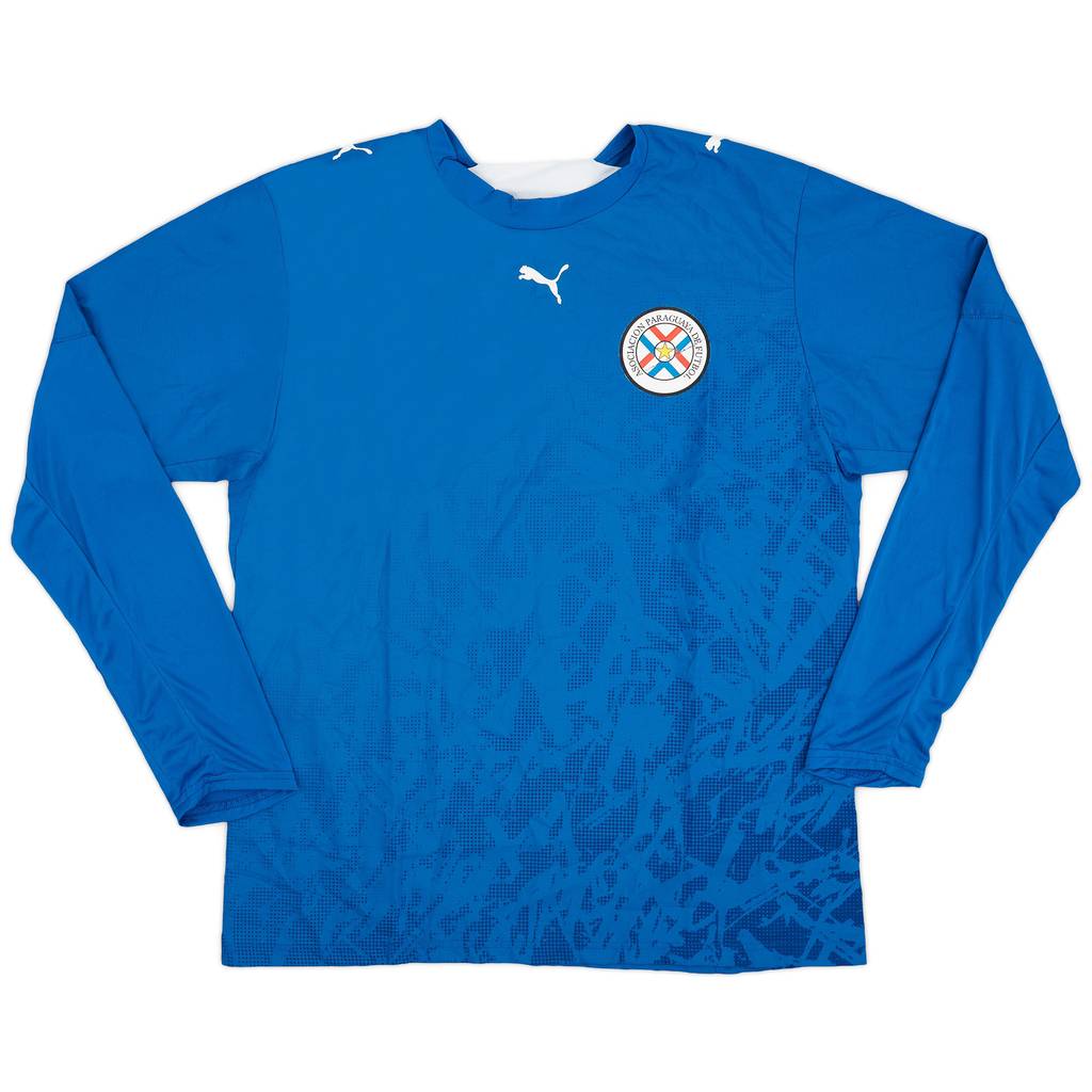 2006-07 Paraguay Away L/S Shirt - 4/10 - (L)