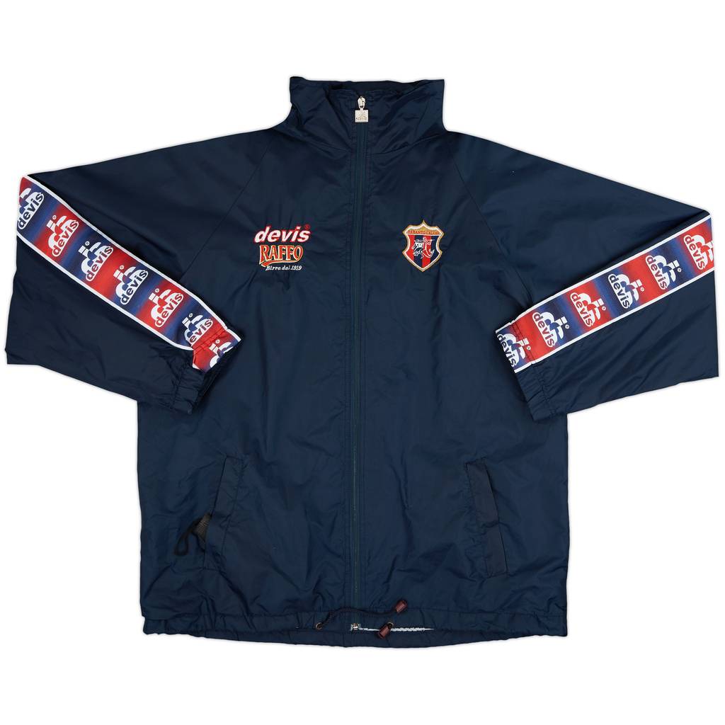 2001-02 Taranto Devis Hooded Rain Jacket - 9/10 - (XL)