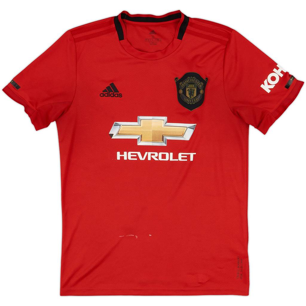 2019-20 Manchester United Home Shirt - 4/10 - (S)