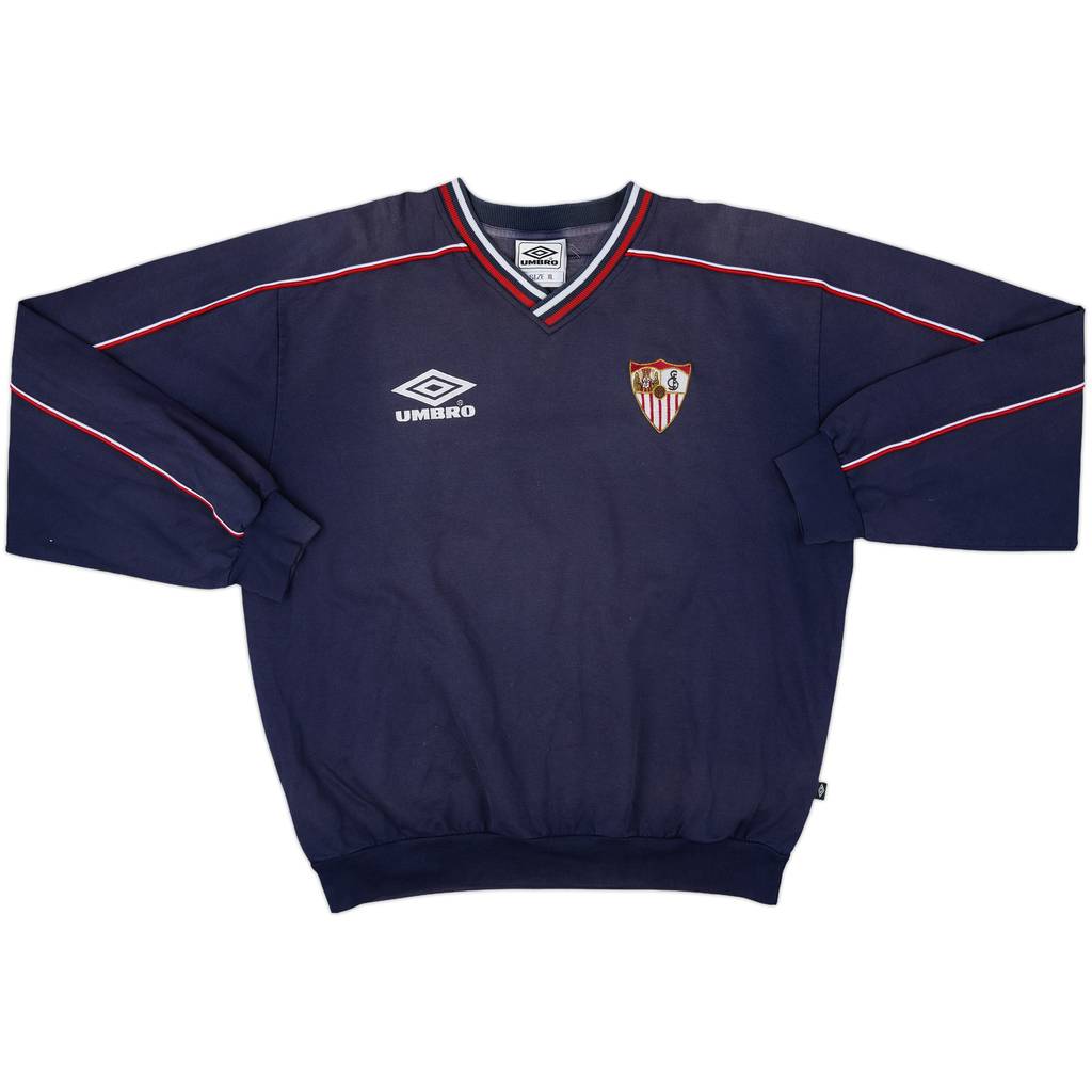 1998-99 Sevilla Umbro Sweat Top - 7/10 - (XL)