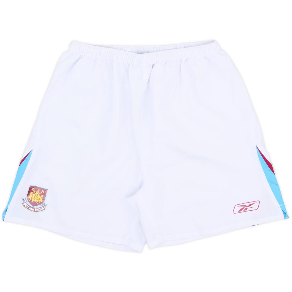 2005-07 West Ham Home Shorts - 7/10 - (XS)
