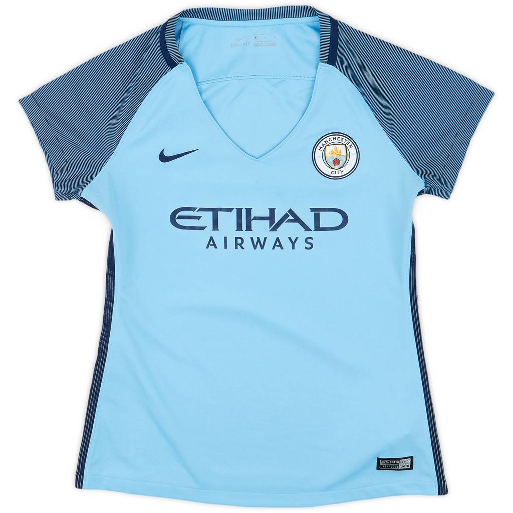 2016-17 Manchester City Home Shirt (Women's M)