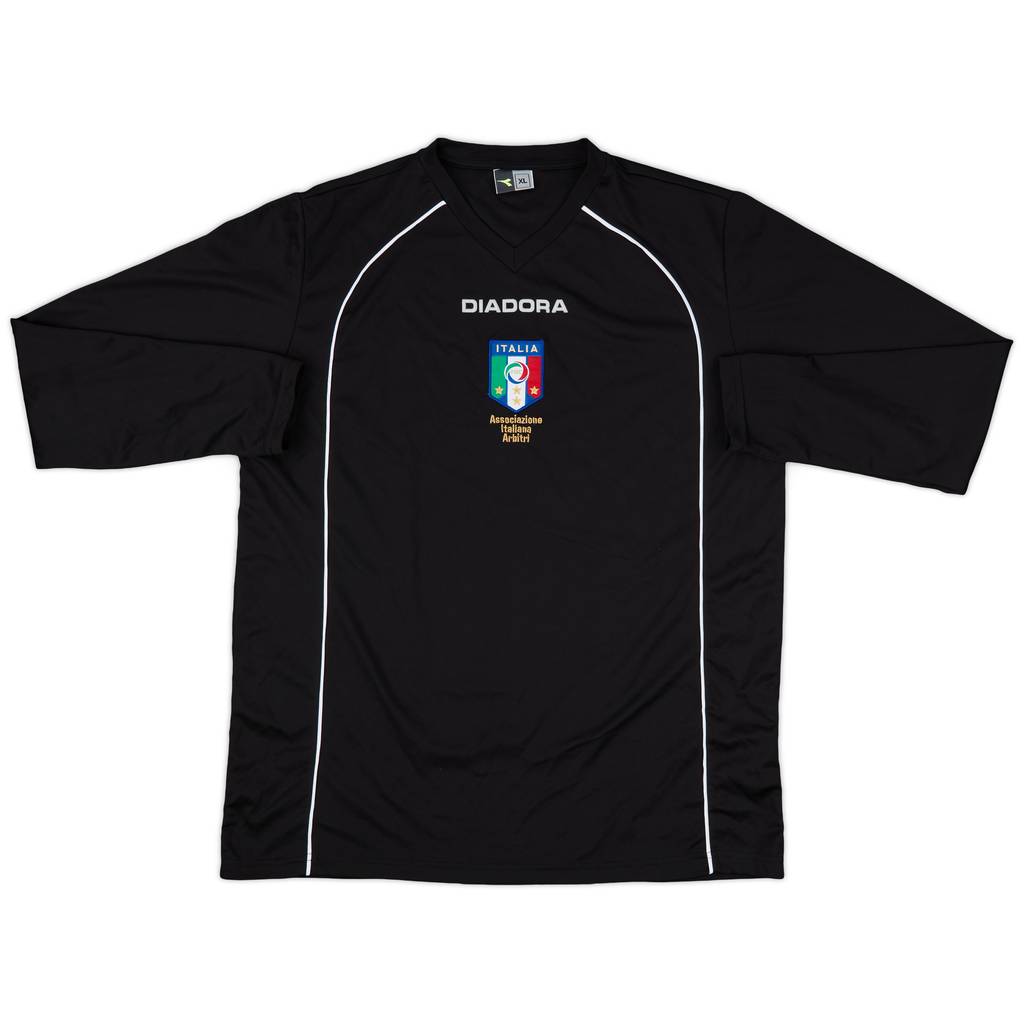 2000s Italy Diadora Referee L/S Shirt - 9/10 - (XL)