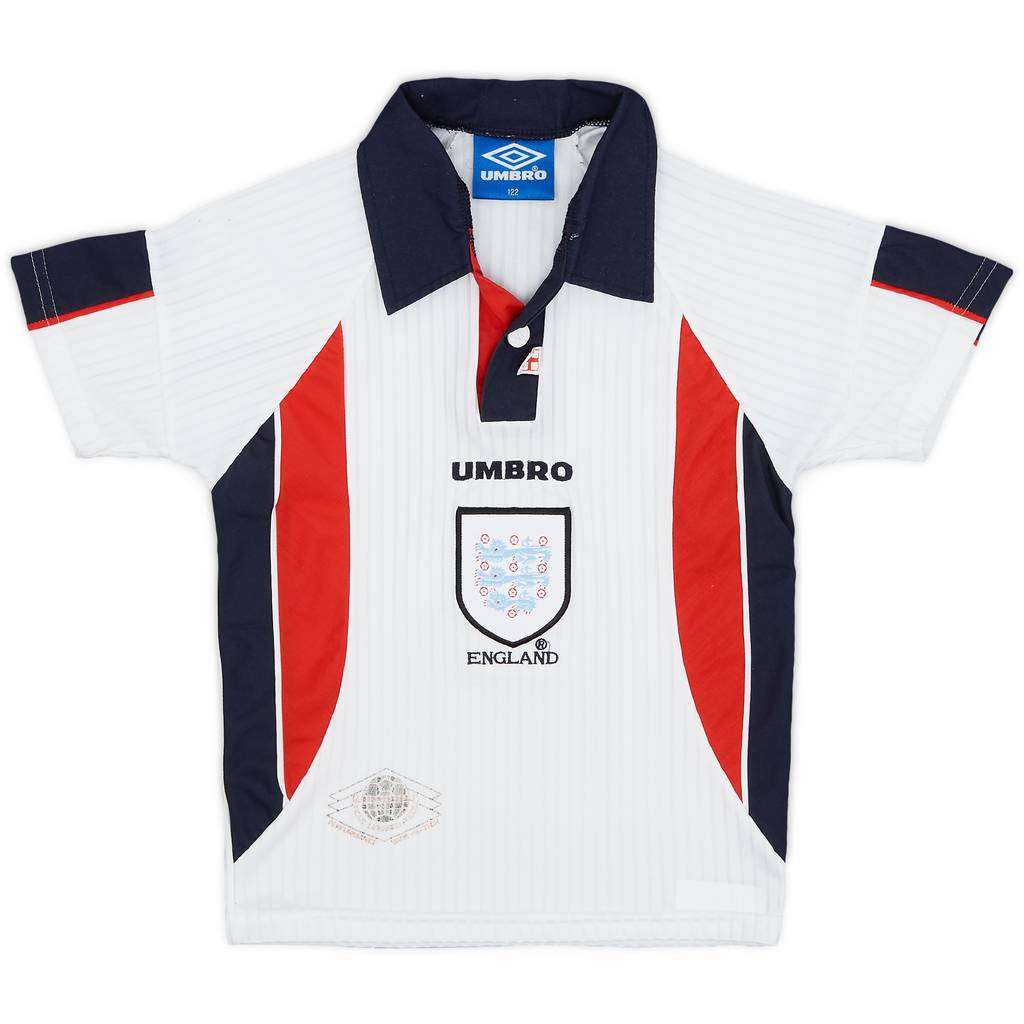 1997-99 England Home Shirt - 4/10 - (S.Boys)