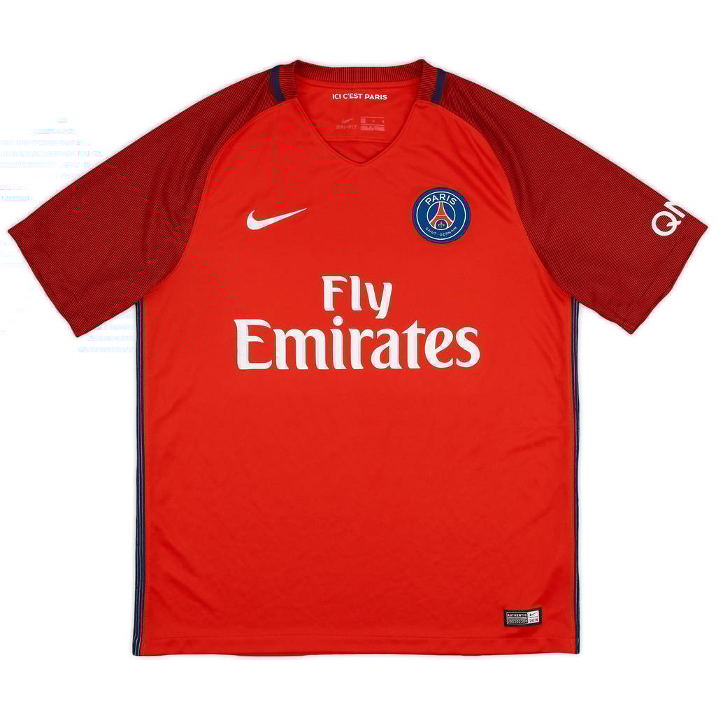 2016-17 Paris Saint-Germain Away Shirt - 6/10 - (L)