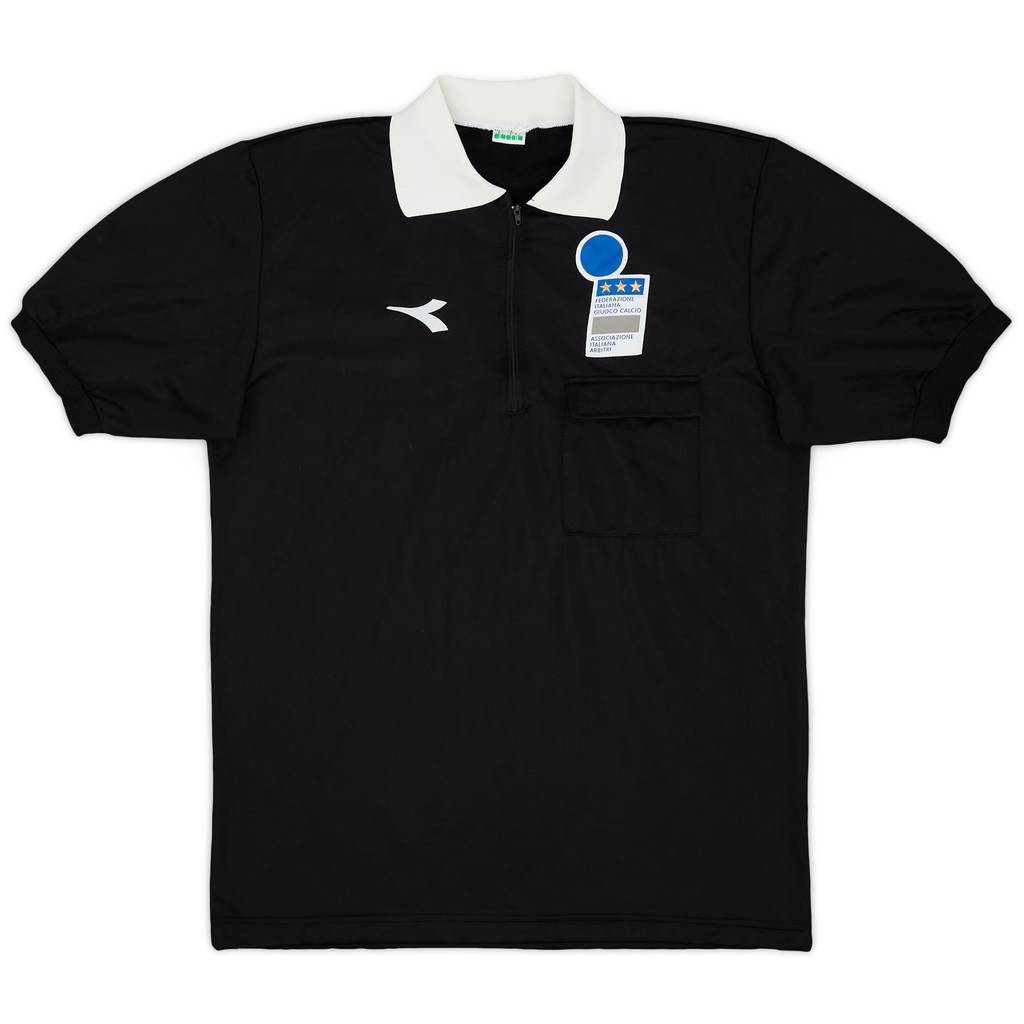 1997-98 Italy FIGC Diadora Referee Shirt - 9/10 - (L)
