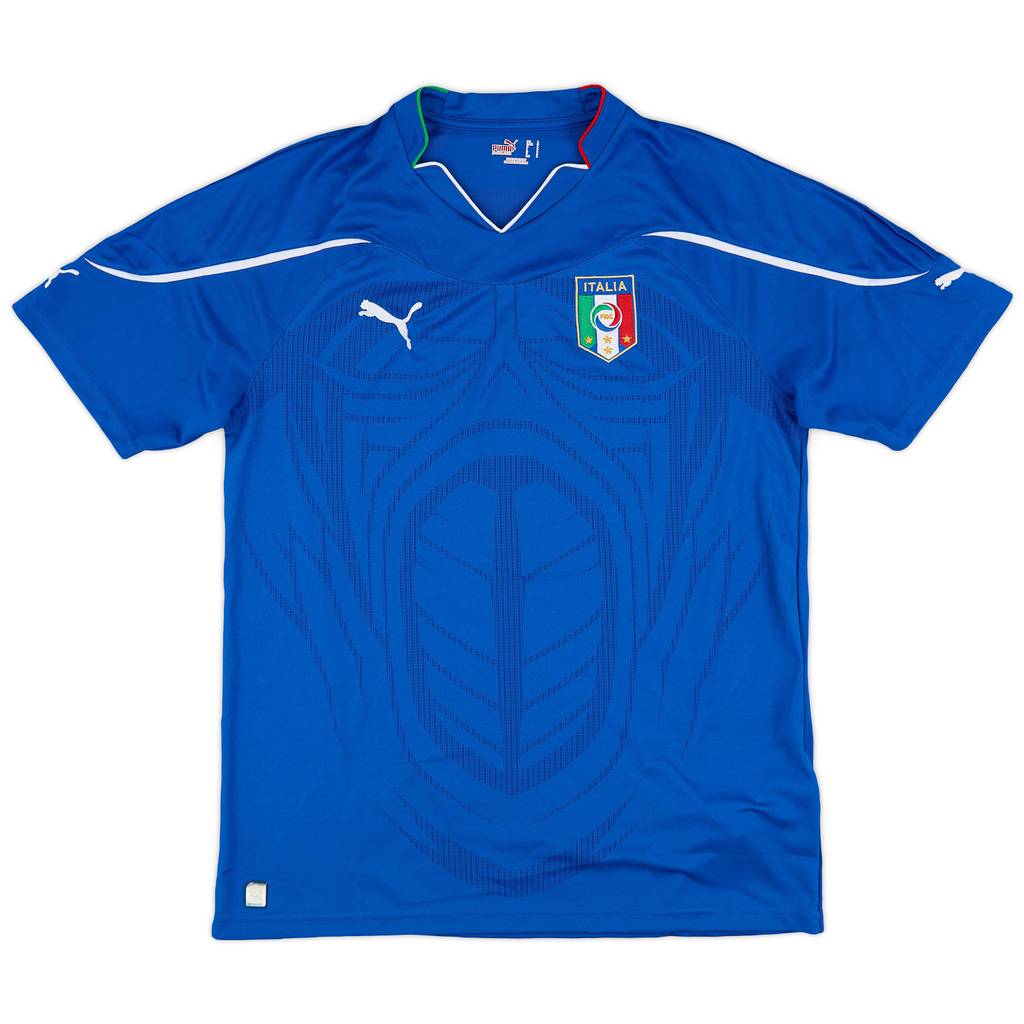 2010-12 Italy Home Shirt - 9/10 - (L)