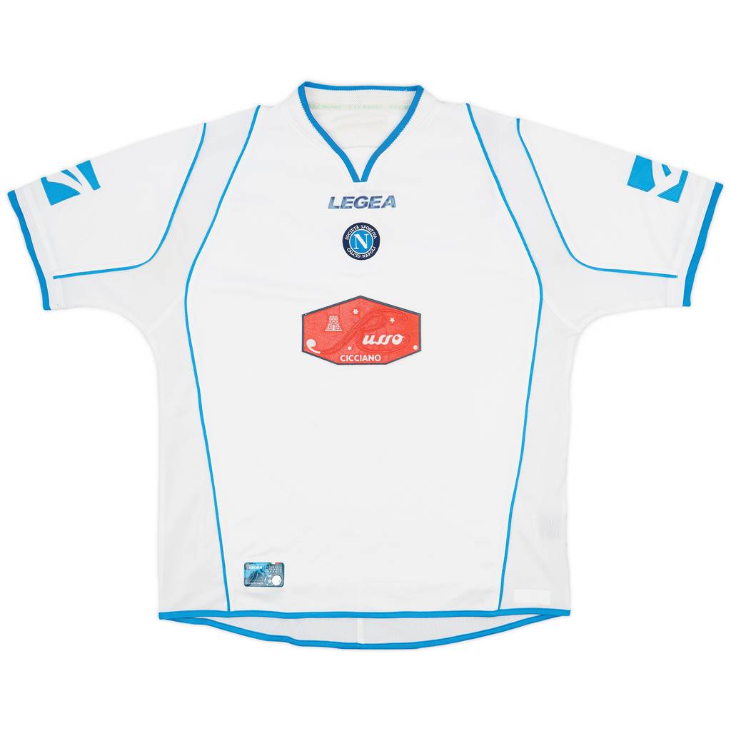2003-04 Napoli Away Shirt - 4/10 - (XL)