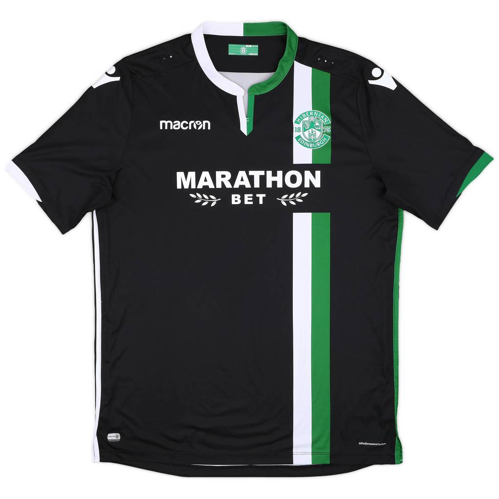 2017-18 Hibernian Away Shirt - 9/10 - (5XL)