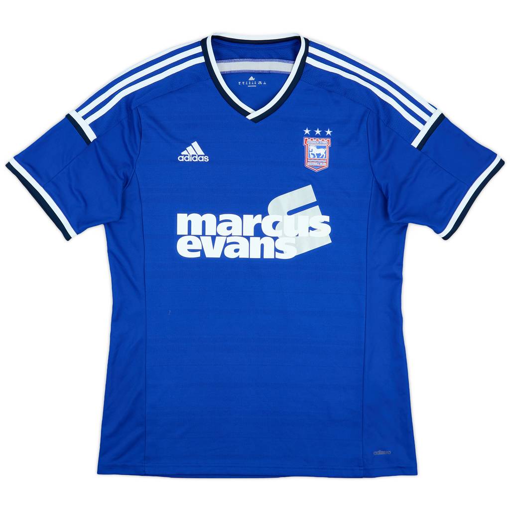 2014-15 Ipswich Home Shirt - 8/10 - (XL)