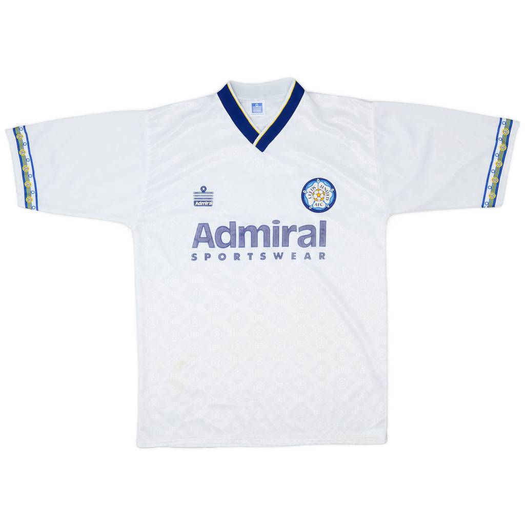 1992-93 Leeds United Home Shirt - 7/10 - (L)