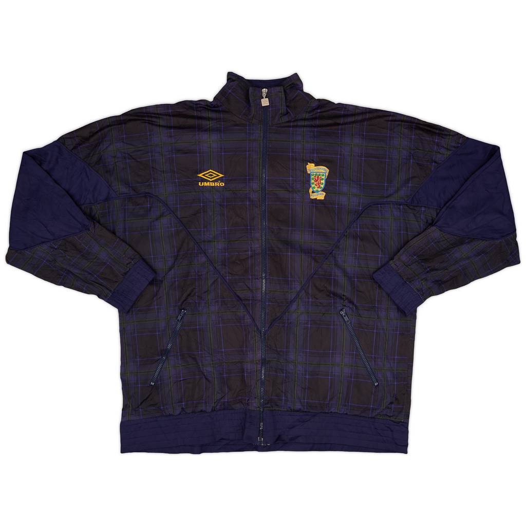 1994-96 Scotland Umbro Track Jacket - 7/10 - (XL)