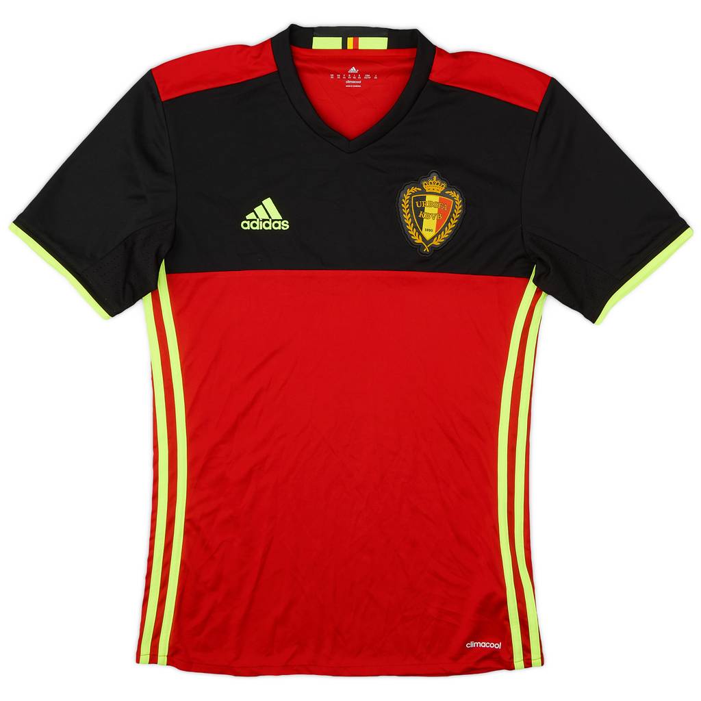 2016-17 Belgium Home Shirt - 9/10 - (XS)
