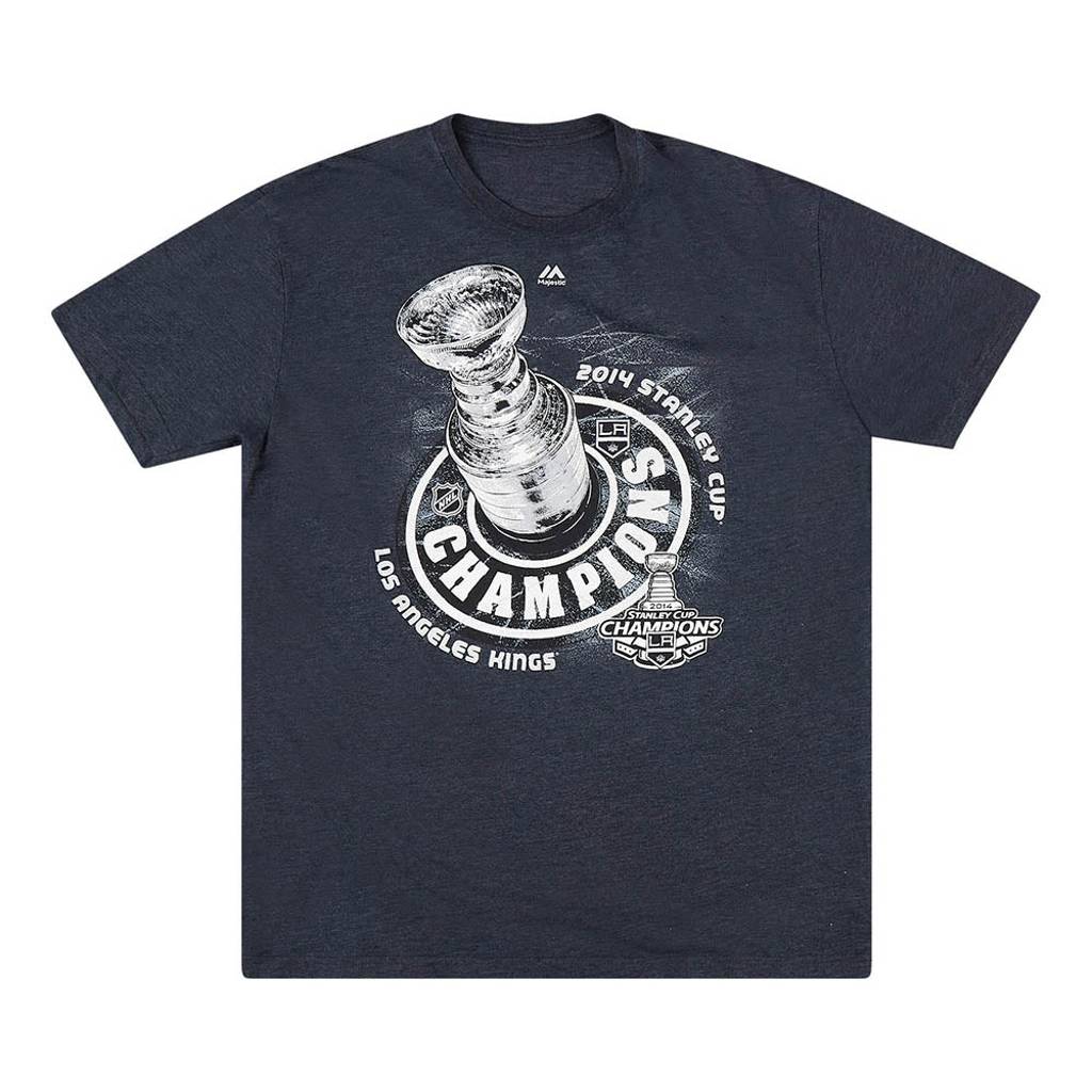 2014 LA Kings Stanley Cup Champions Majestic Tee XL