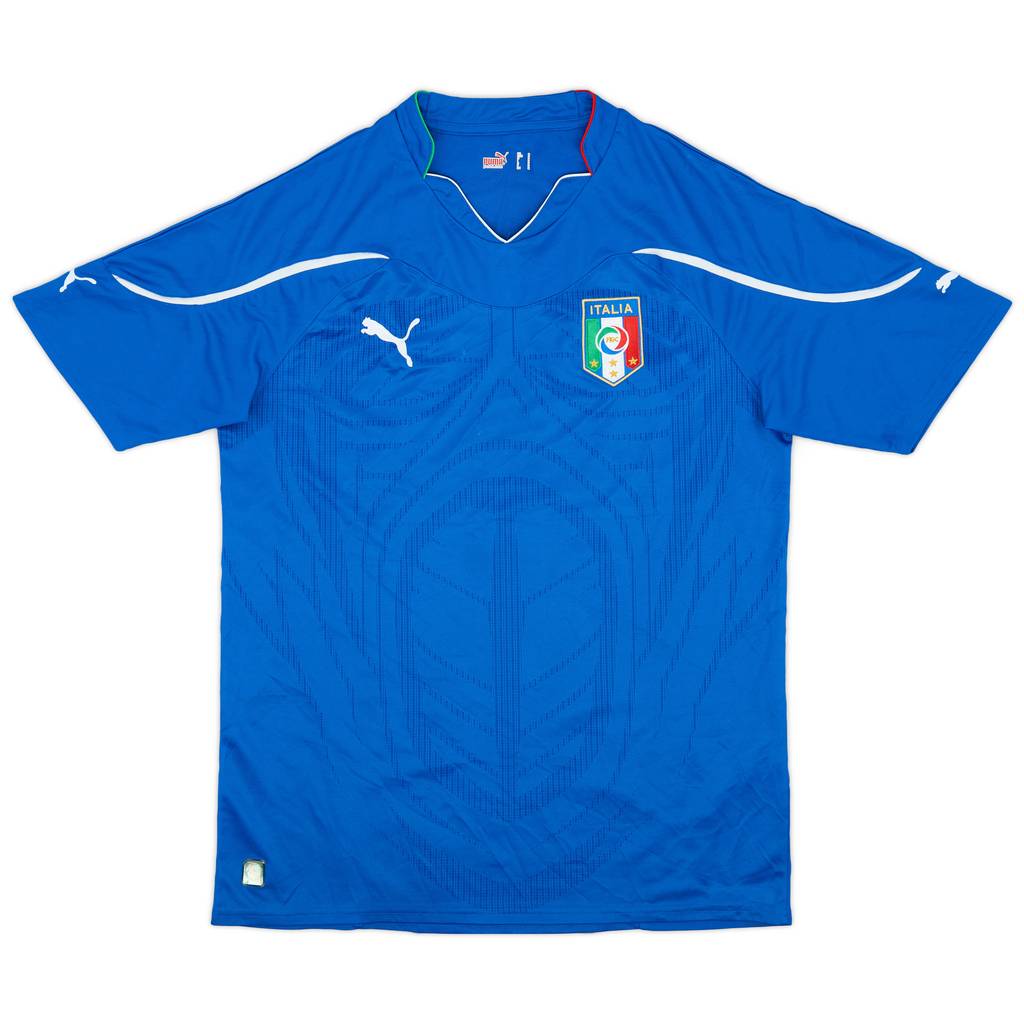 2010-12 Italy Home Shirt - 8/10 - (M)