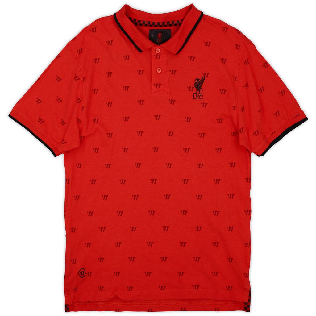 2013-14 Liverpool Warrior Polo Shirt - 9/10 - (M)