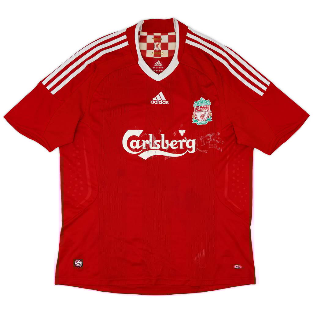 2008-10 Liverpool Home Shirt - 4/10 - (L)